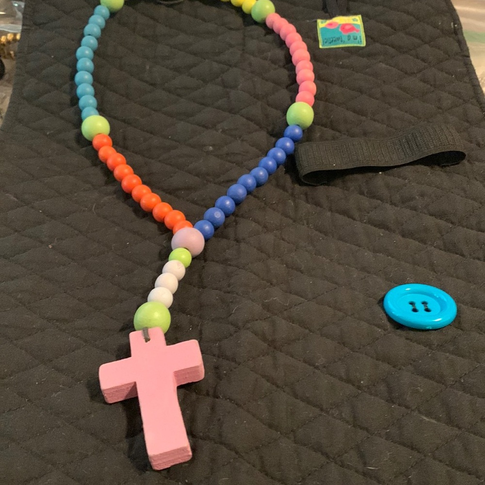 Wooden Beads Kids Rosary